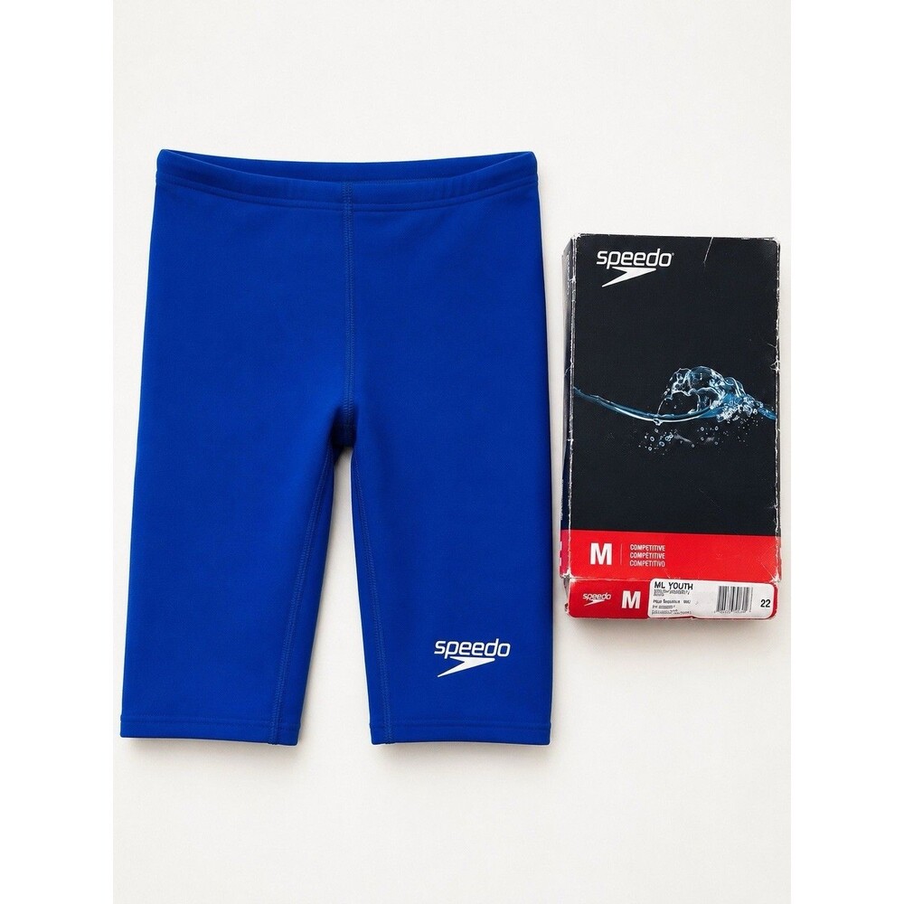 Speedo Youth Size 22 M Jammer - Y 430 825763 Swim Team Blue Sapphire NIB